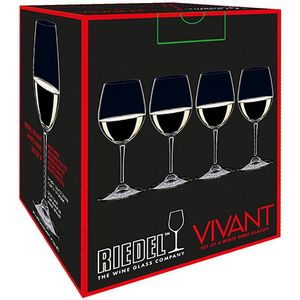 Riedel Set 4 Copas Vivant Vino Blanco