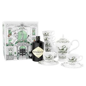 Pack Hendricks Set Tetera Y Tazas