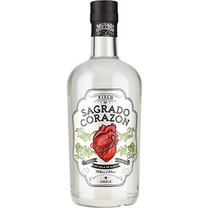 Pisco Sagrado Corazon Reservado Transparente 40° 750cc