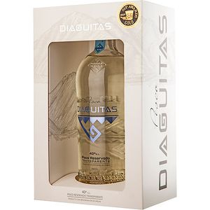 Pisco Diaguitas Transparente 40° C/Estuche 750cc