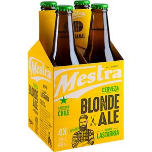 Cerveza Mestra Blonde Ale Botella 330Cc 4,5° Four Pack