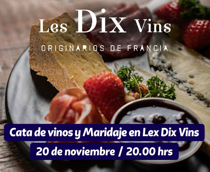 Cata De Vinos Y Maridaje En Les Dix Vins