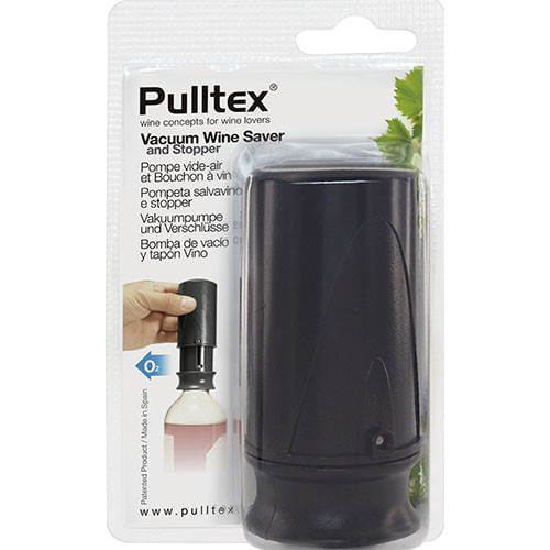 Pulltex Bomba De Vacio Para Vino Negra