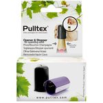 Pulltex Tapon Y Abridor Para Espumante Negro
