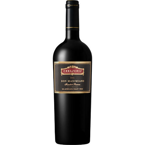Errazuriz Don Maximiano 2016 En Caja De Madera